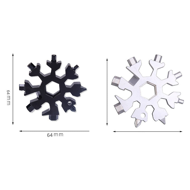 Snöflinga 18 Multifunktionellt Verktygskort