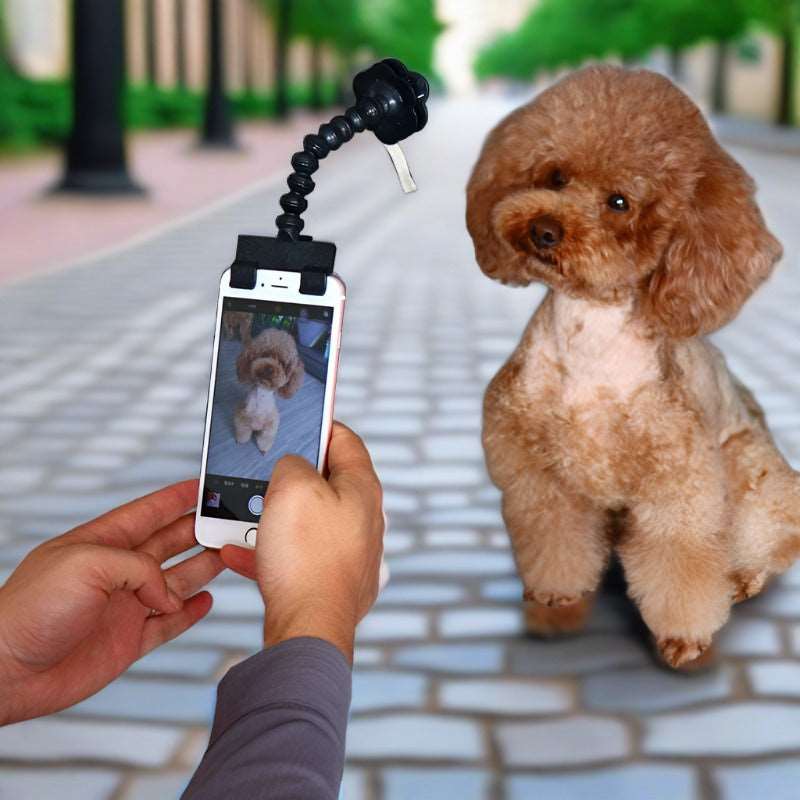 Hund/ katt Selfie Stick för din mobile Söt Valp Bild 1