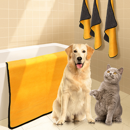 Quick drying pet bath towel Dog-Towel-Water-Dry-Bath-fast-hunting-travel-comfort-pet-dog-protection.