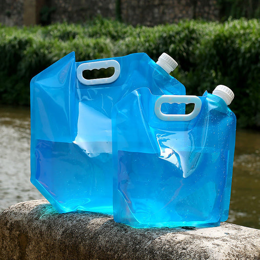 PVC Collapsible robust water can/storage bag.