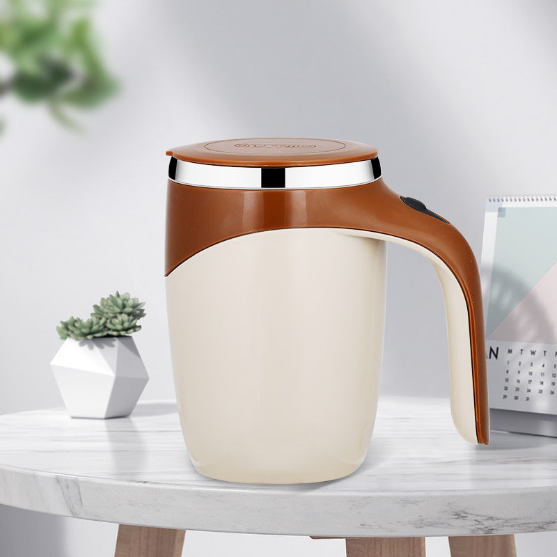 Welcome to a revolutionary experience of convenience and enjoyment with our magnetized stirring mug. Crafted with care and precision to meet the highest standards of quality and safety, this mug is the ultimate choice for all your beverage needs. 