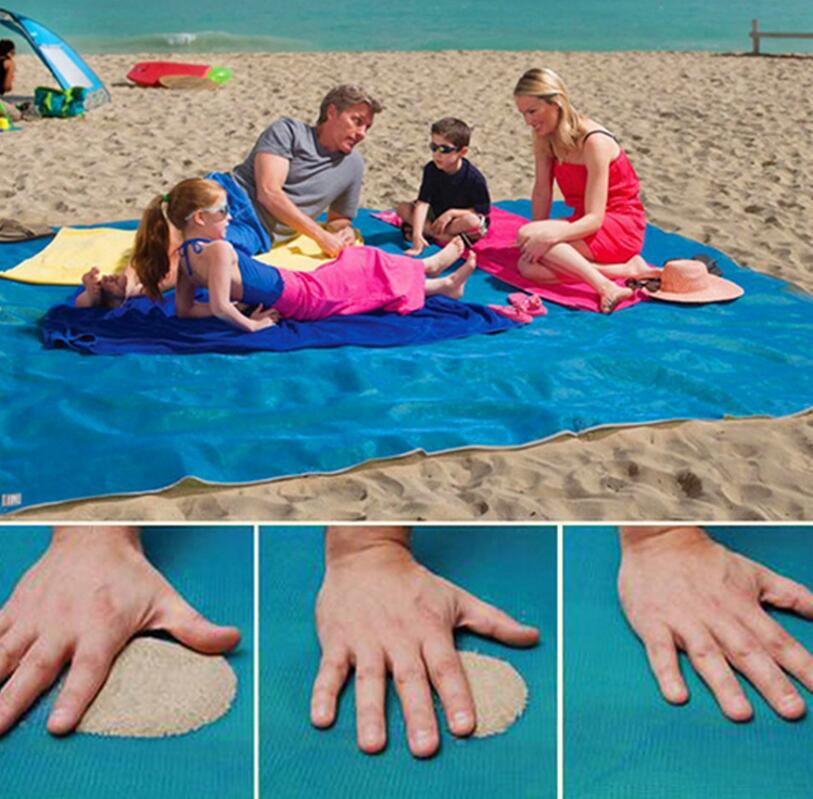 Sand-free beach/picnic mat for the hot summer.