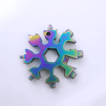 Snowflake 18 Multifunctional Tool Card 