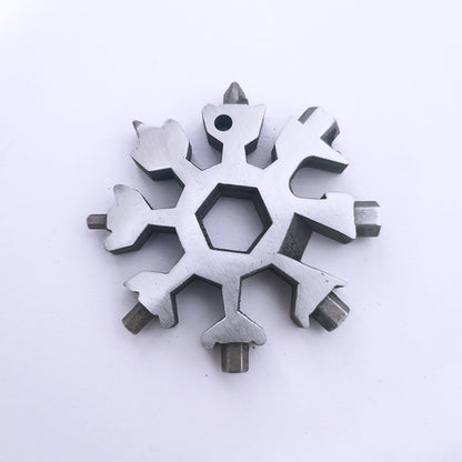 Snowflake 18 Multifunctional Tool Card 