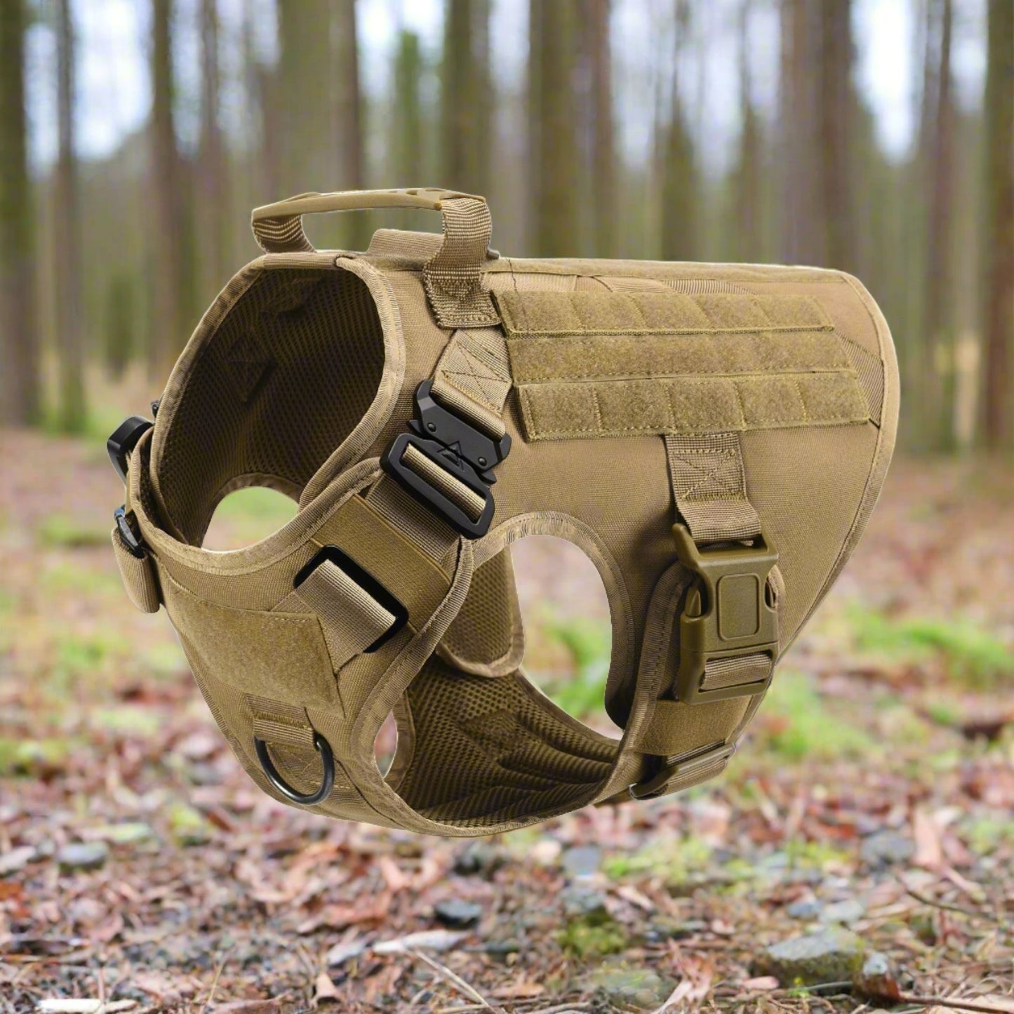 Presenterar Stolt K9 Hundsele Kit: Pålitlig Produkt för Träning, Jakt, Arbete och Mer! | Konstruerad med Kvalitetsmaterial och Praktisk Design för Effektiv Hundhantering och Träning" Militery 