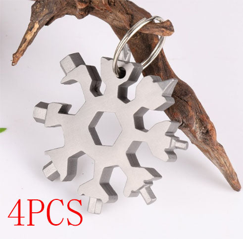 Snowflake 18 Multifunctional Tool Card 