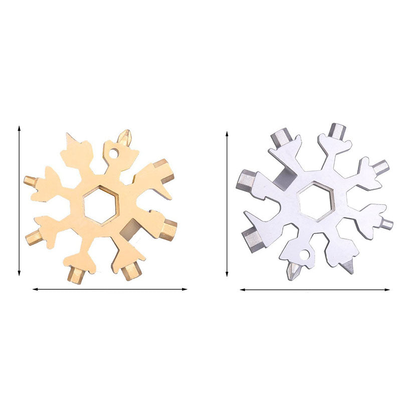 Snöflinga 18 Multifunktionellt Verktygskort