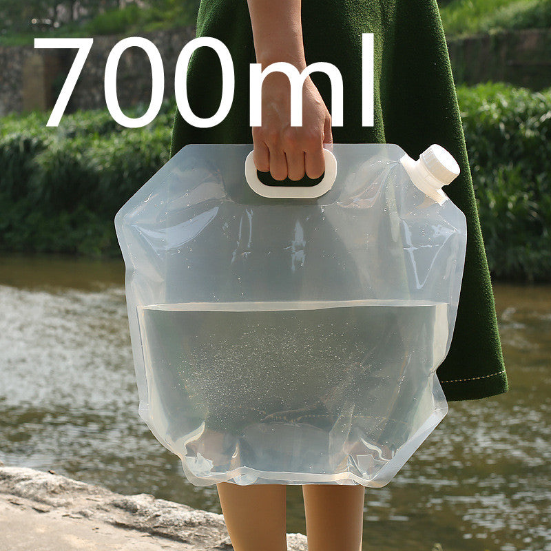 PVC Collapsible robust water can/storage bag.