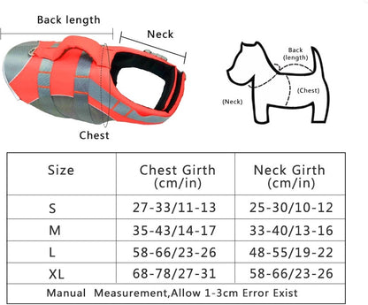 Ultimat Säkerhet och Stil med Vår Hund Flytväst med Reflexer Manual 