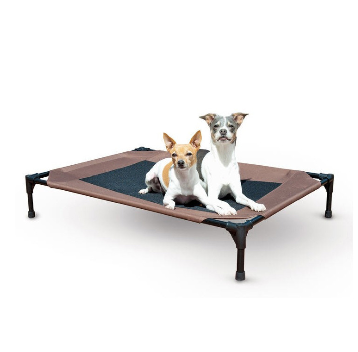 Relaxing dog bed on legs (washable)