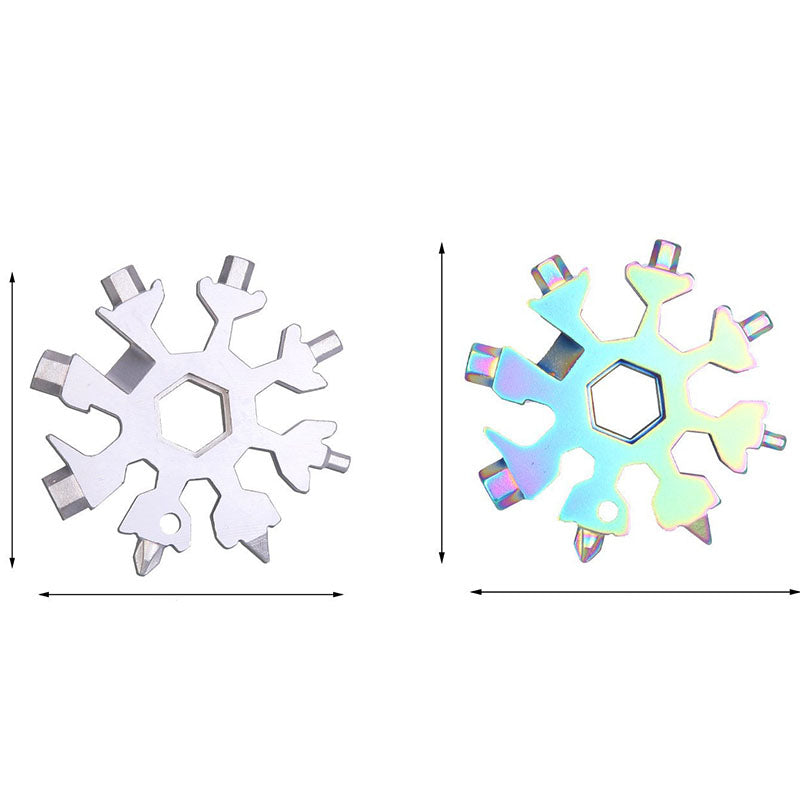 Snöflinga 18 Multifunktionellt Verktygskort