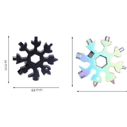 Snöflinga 18 Multifunktionellt Verktygskort