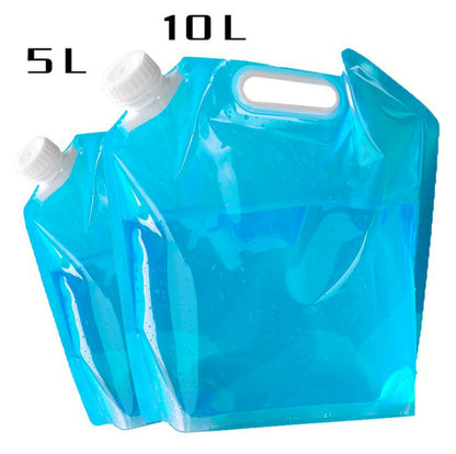 PVC Collapsible robust water can/storage bag.