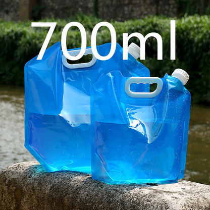 PVC Collapsible robust water can/storage bag.