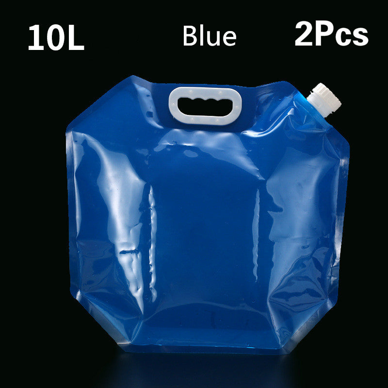 PVC Collapsible robust water can/storage bag.