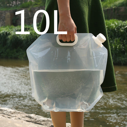 PVC Collapsible robust water can/storage bag.