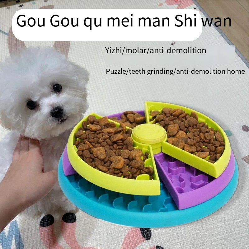 Give your beloved pet friend a fun, safe and healthy eating experience with our 3-layer rotating puzzle feeding bowl. Order yours today and see the difference in your pet's happiness and well-being!