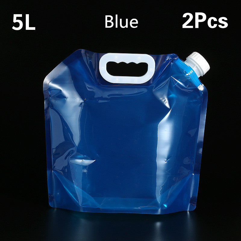 PVC Collapsible robust water can/storage bag.