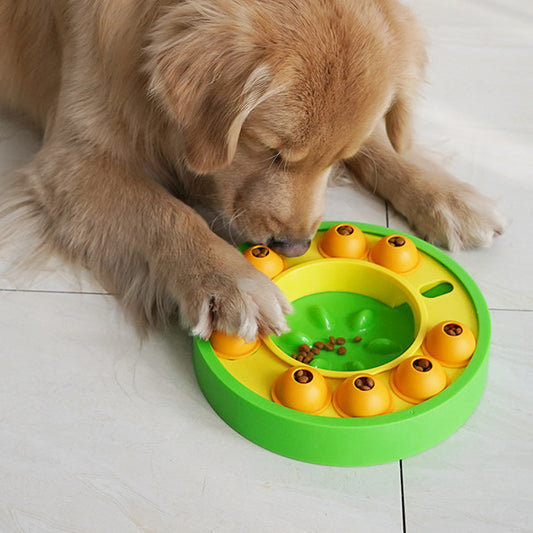 Puzzle and dog training tool. Dog-Food-Feeder-Activity-Puppy-Puppies-Unisex-Powerful-xdogsab-Dog-Food-Training-Pet-Fun-IQ-Food