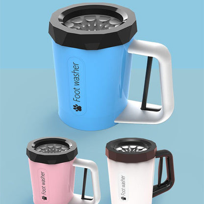 Paw Washing Mug for Dogs and Cats in Silicone - Keep Your Pet's Paws Clean and Healthy! 