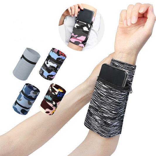 Unisex Breathable Wrist Bag for Fitness and Outdoor Activities