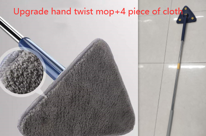 Extendable triangle mop 360 Rotatable and deep cleaning for a squeaky clean home.