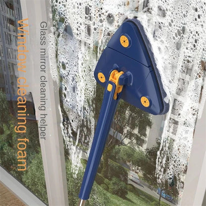 Extendable triangle mop 360 Rotatable and deep cleaning for a squeaky clean home.