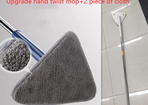 Extendable triangle mop 360 Rotatable and deep cleaning for a squeaky clean home.