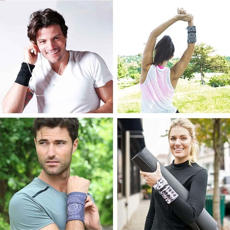 Unisex Andningsbar Armbandsväska för Fitness och Utomhusaktiviteter