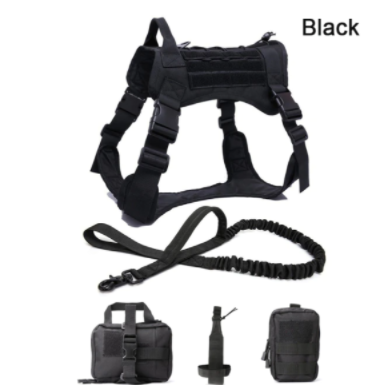 Tactical Dog Vest for Security Work and Dog Training 