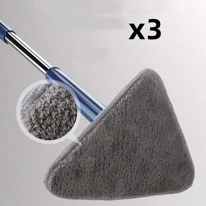 Extendable triangle mop 360 Rotatable and deep cleaning for a squeaky clean home.