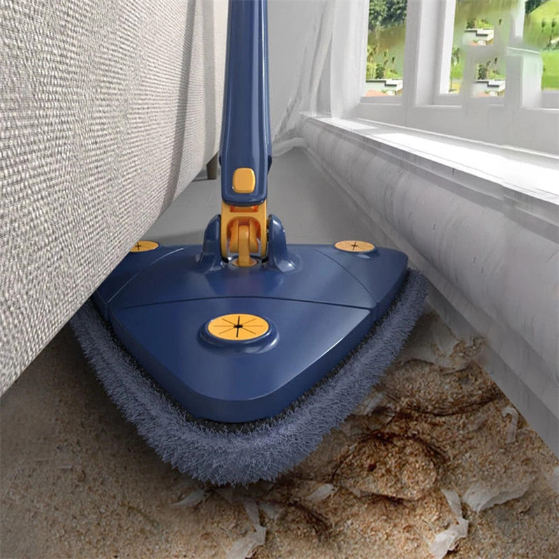 Extendable triangle mop 360 Rotatable and deep cleaning for a squeaky clean home.